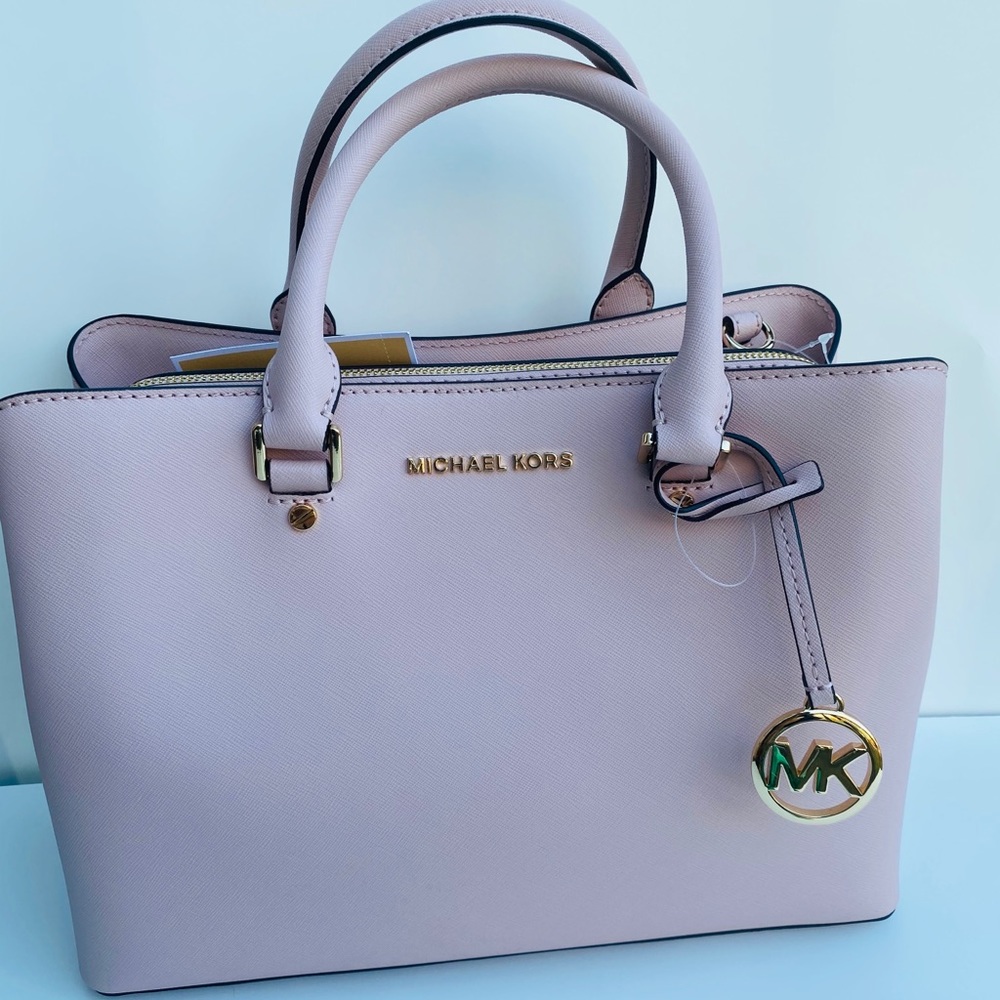 Michael Kors large savanah satchel bag BNWT - Picture 1 of 8